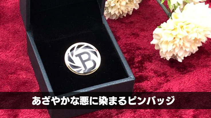 BUSTAFELLOWS 名刺アクリルカード ピンキーリング ピンバッジ BUSTAFELLOWS 名刺アクリルカード ピンキーリング ピンバッジ